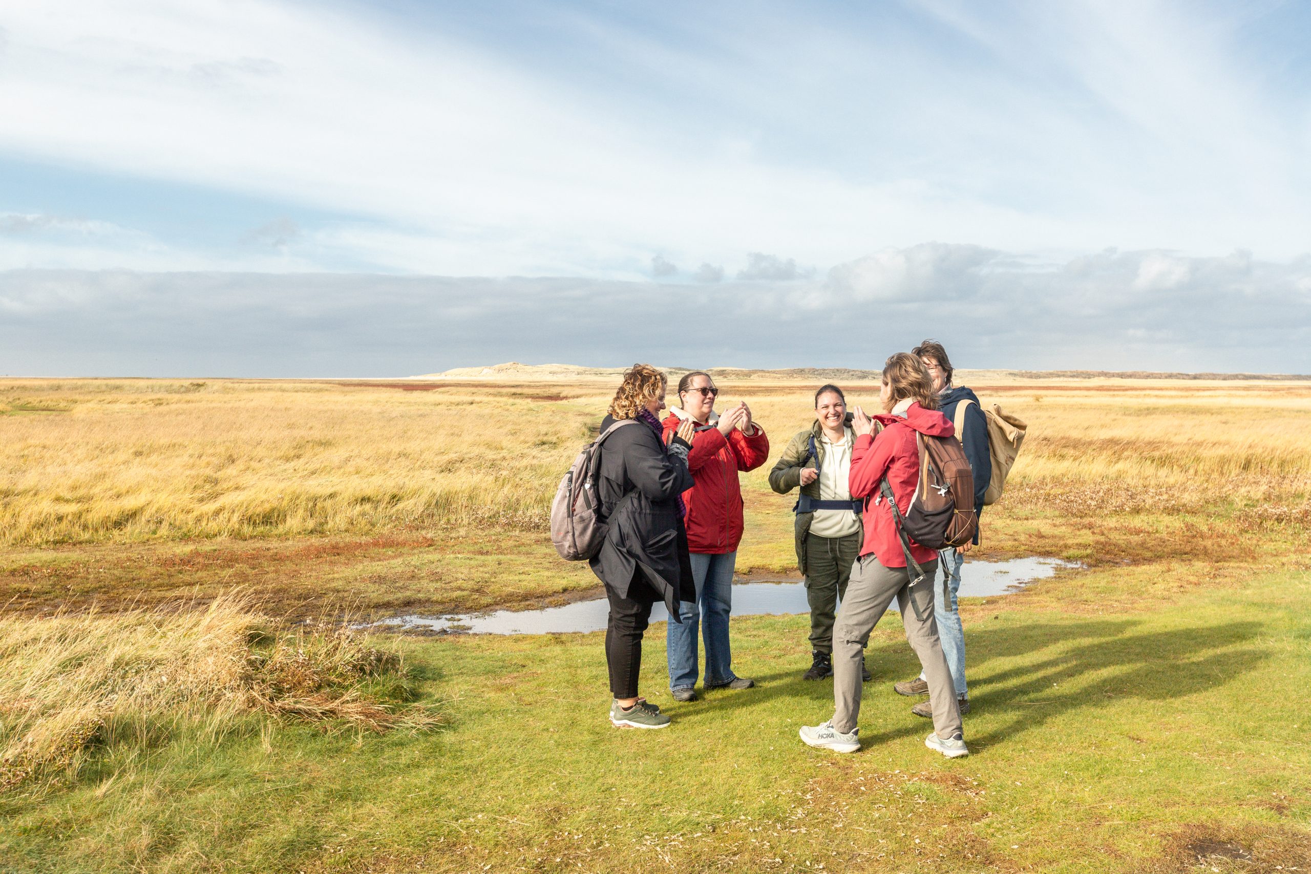 Verbinding in de natuur tijdens de Texel retraite – natuurlijk leiderschap en rust